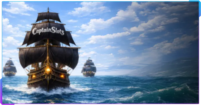 Captain Slots casino banner